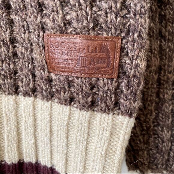 Vintage Roots-Wool Blend Elbow Patch Sweater - Picture 2 of 13